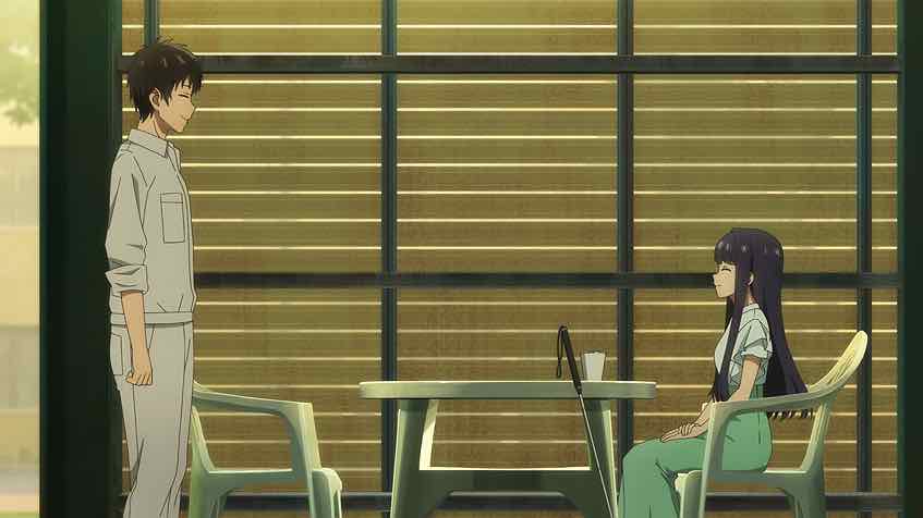 Toumei na Yoru ni Kakeru Kimi to, Me ni Mienai Koi wo Shita., Anime, Koharu, Kakeru