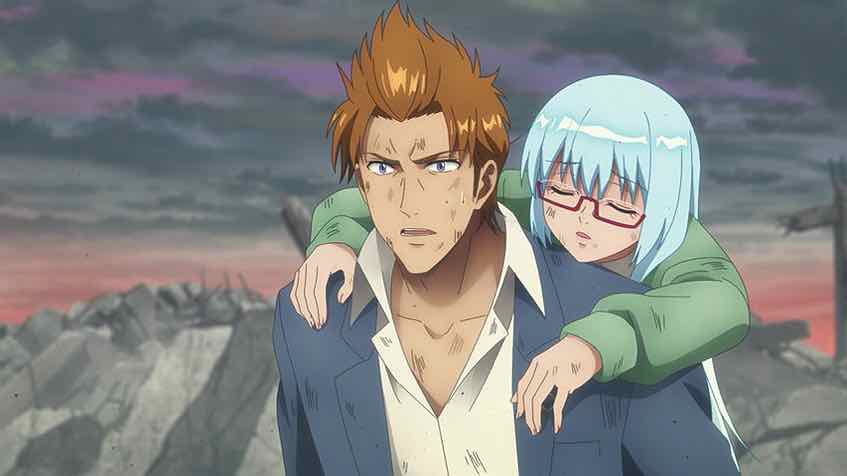 Psyren, Anime, Redhead, Amamiya